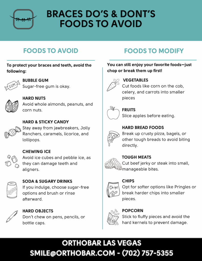 Braces Do's & Don'ts: Foods to Avoid