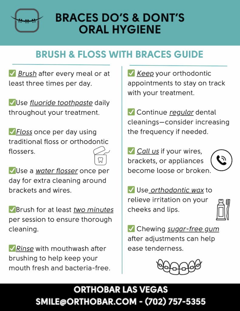 Braces Do's & Don'ts: Oral Hygiene